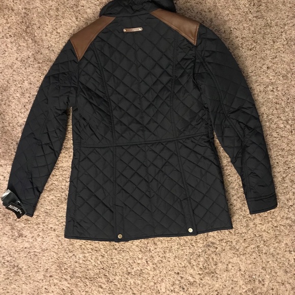 Lauren Ralph Lauren Trim Quilted Coat - Picture 5 of 8